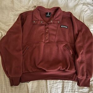 Columbia Crew neck/Button up